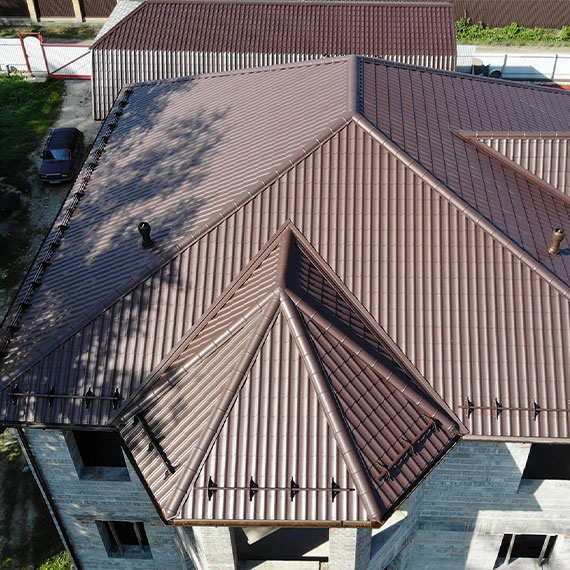 Монтаж сложной крыши и кровли в Новокуйбышевске и Самарской области